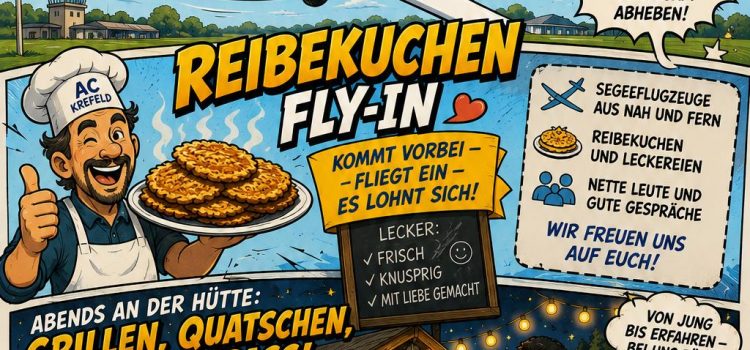 4. Segelfluglager mit dem AC Krefeld & Reibekuchen Fly-In
